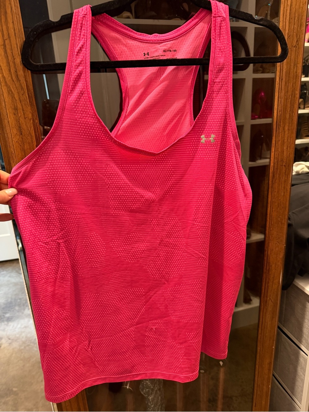 Under Armour Women’s Pink Racerback Performance Tank